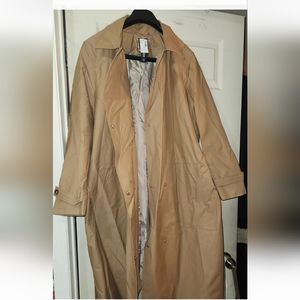 Womens reitmans trench coat XXL